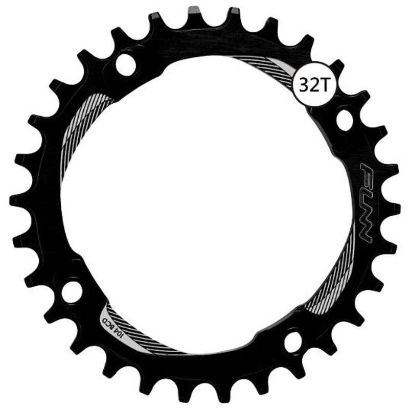 FUNN Solo Narrow-Wide Chainring 32T 104BCD Black
