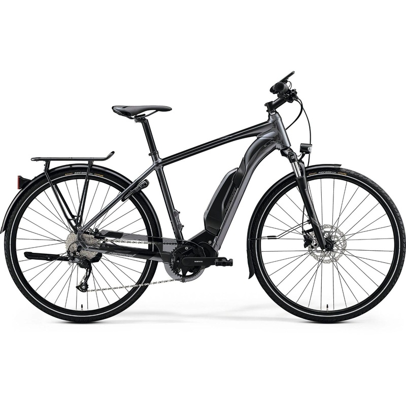 Merida eSpresso 300 SE EQ 504Wh Electric Hybrid Bike Dark Silver