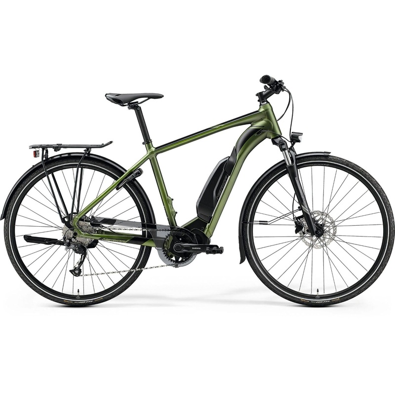 Merida eSpresso 300 SE EQ 504Wh Electric Hybrid Bike Silk Fog Green