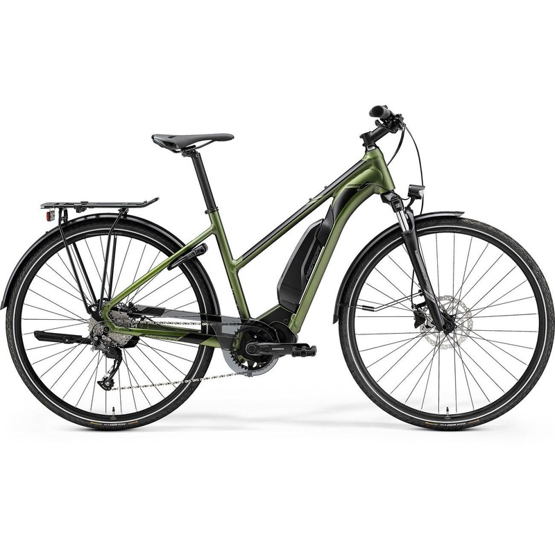 Merida eSpresso 300 SE EQ 504Wh Electric Hybrid Bike Silk Green/Black