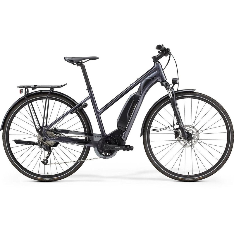 Merida eSpresso 300 SE EQ Electric Hybrid Bike 504Wh Battery Silver