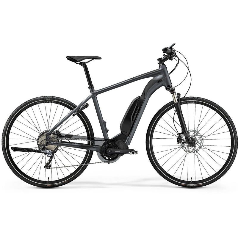 Merida eSpresso 300SE Electric Hybrid Bike Glossy Anthracite/Matt Black