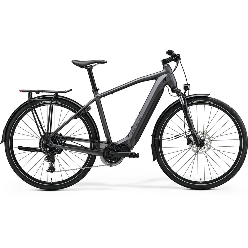 Merida eSpresso 400 EQ Electric Hybrid Bike Dark Silver/Black