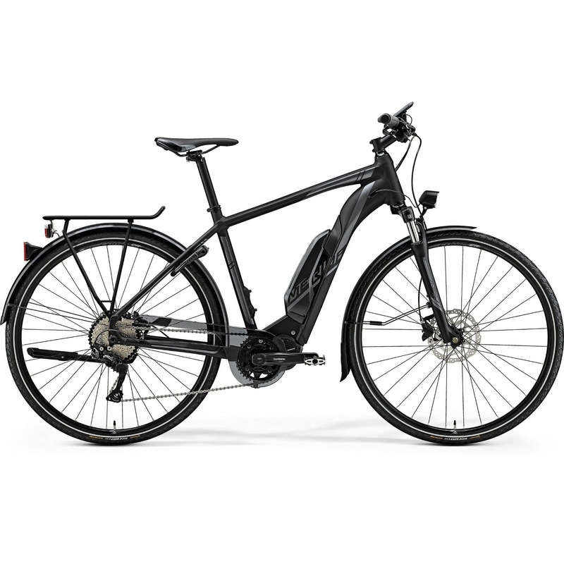 Merida Espresso 600 EQ Electric Hybrid Bike Matt Black (2018)