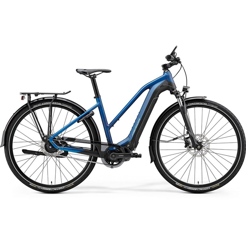 Merida eSpresso 700 EQ Ladies Electric Hybrid Bike Matt Blue/Black (2020)