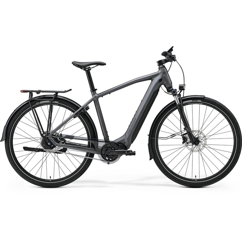 Merida eSpresso 775 EQ Electric Hybrid Bike 750Wh Battery Matte Dark Silver/Black