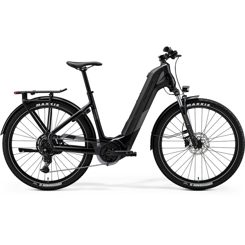 Merida eSpresso CC 400 EQ Electric Hybrid Bike Metallic Black/Gunmetal Grey