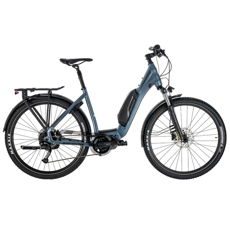 Merida eSpresso CC 400 SE EQ 504Wh Electric Hybrid Bike Silk Blue Steel/Black