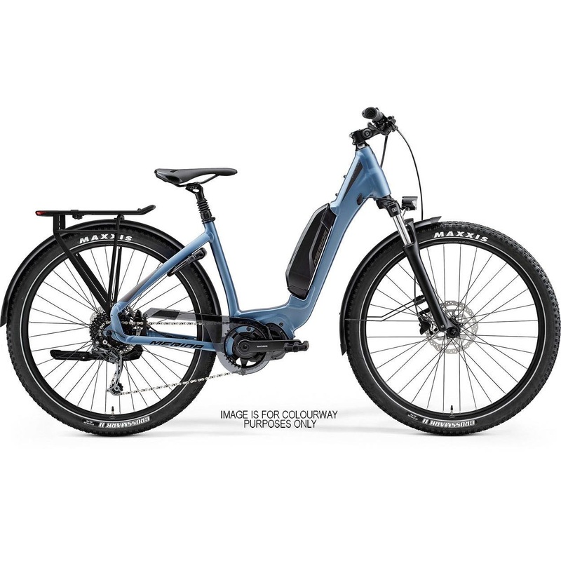 Merida eSpresso CC 400 SE EQ Electric Hybrid Bike Silk Black/Steel Blue