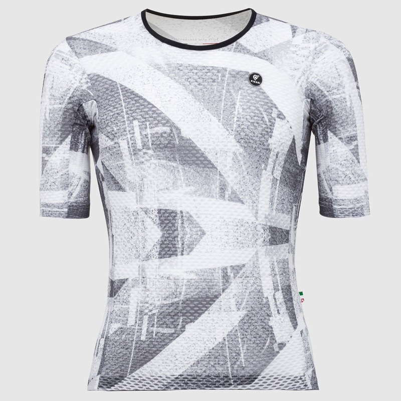 Pissei Vortex jersey - White grey