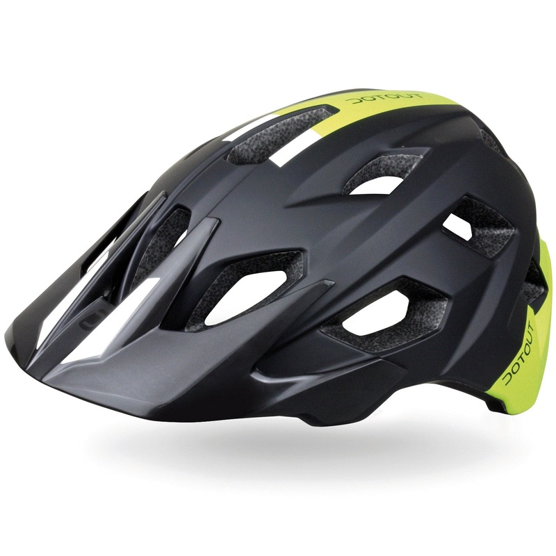 DotOut Hammer Helmet - Black lime