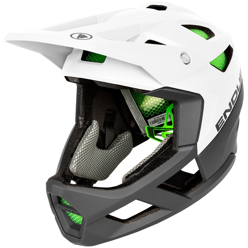 Endura MT500 Full Face helmet - White
