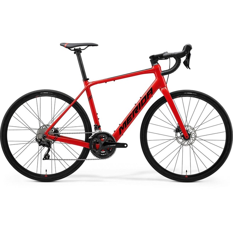 Merida eScultura 400 Electric Road Bike Race Red