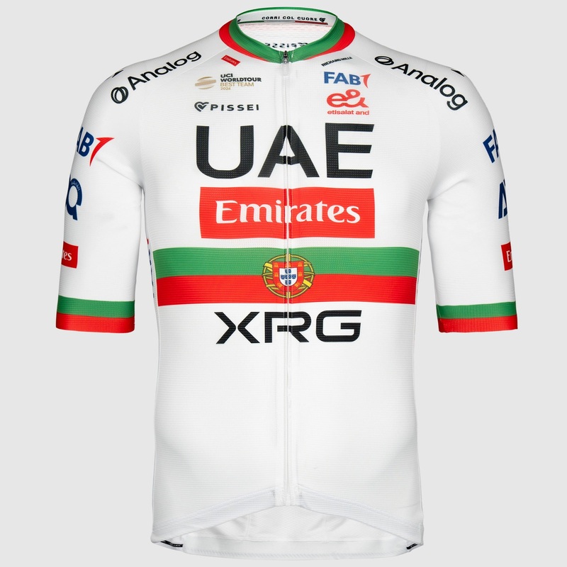 Pissei UAE Team Emirates 2025 jersey - Portuguese champion