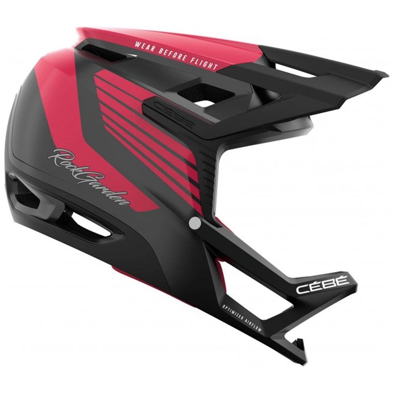 Ceb Rockgarden helmet - Black red