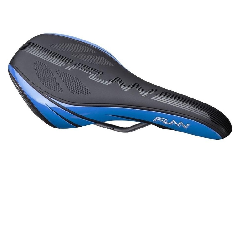 FUNN Adlib HD MTB Saddle 291mm x 145mm Black/Blue