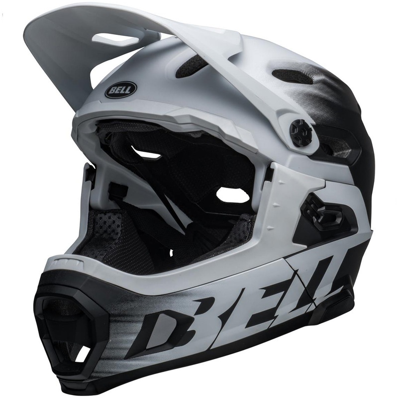 Bell Super DH Spherical Mips helmet - Black white
