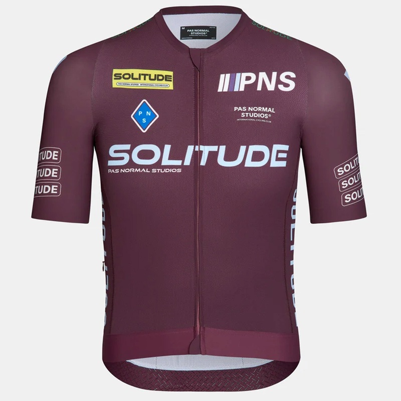 Pas Normal Studios Solitude Logo jersey - Bordeaux