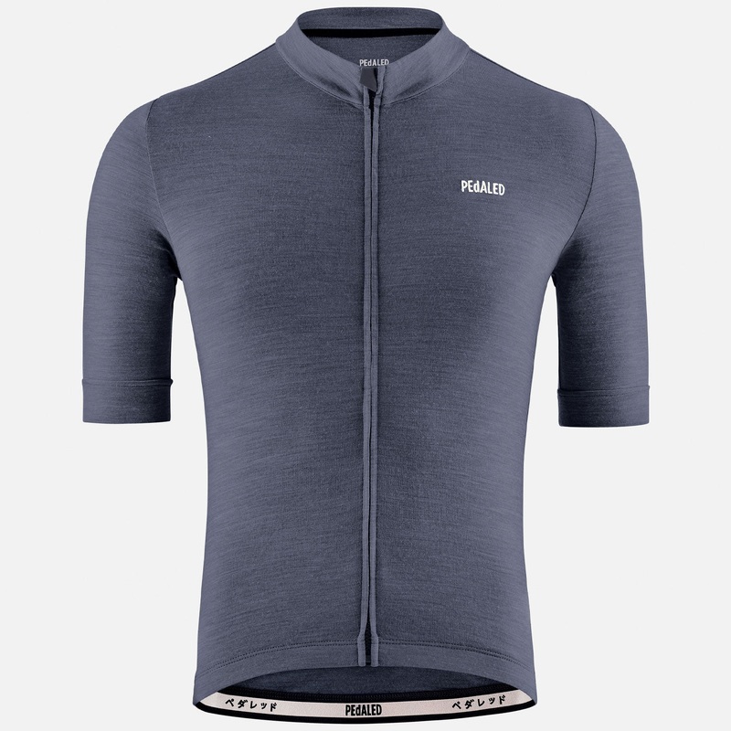 Pedaled Essential Merino jersey - Blue