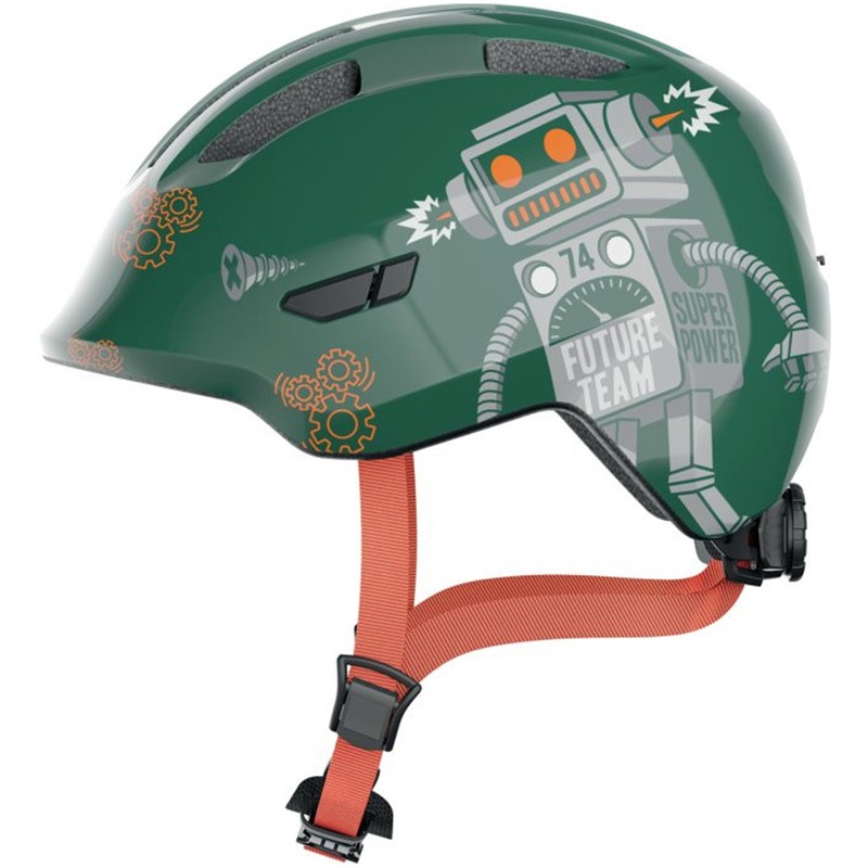 Abus Smiley 3.0 kid helmet - Green Robo