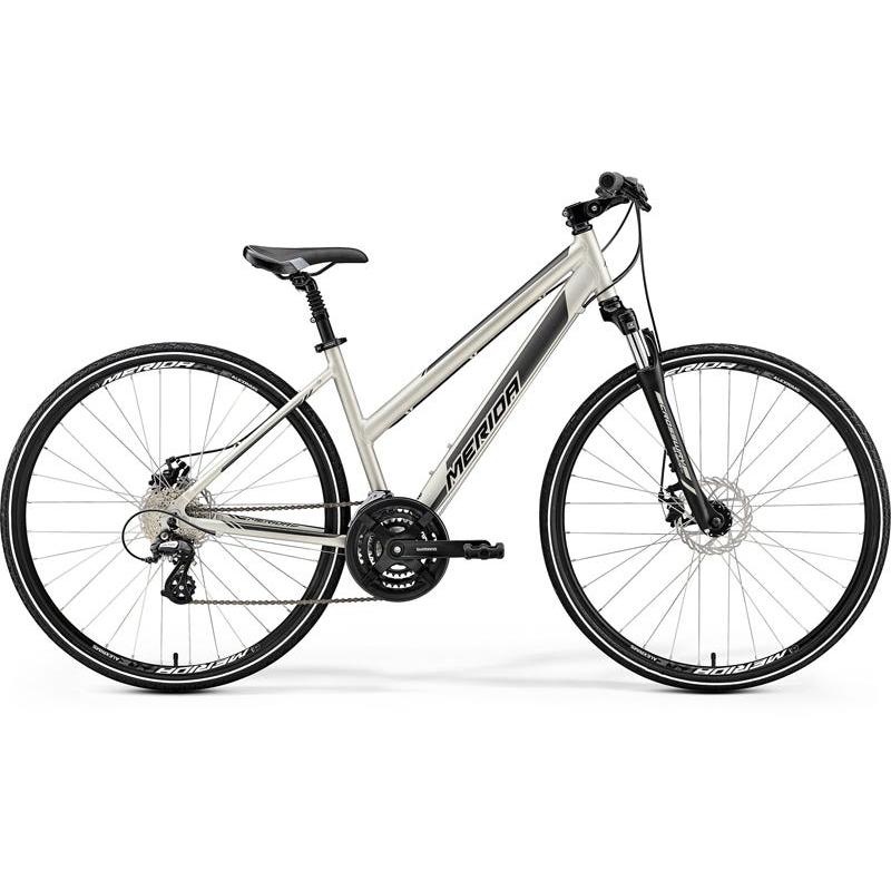 Merida Crossway 15-MD Hybrid Bike Matt Titan/Black