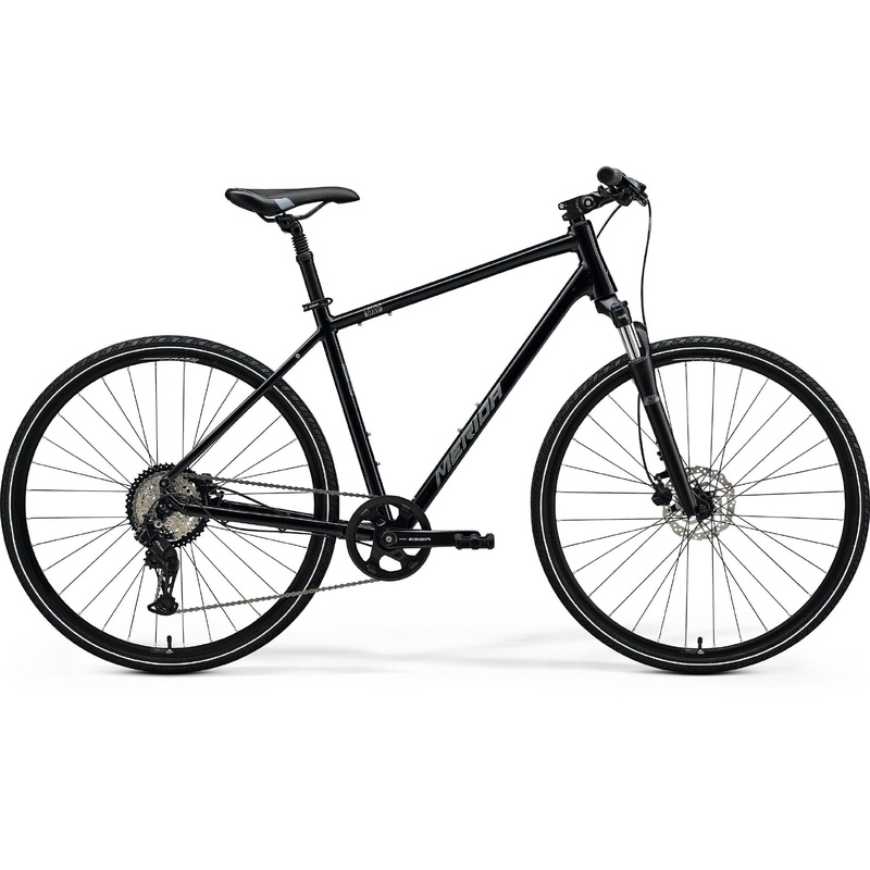Merida Crossway 20 Hybrid Bike Black/Silver