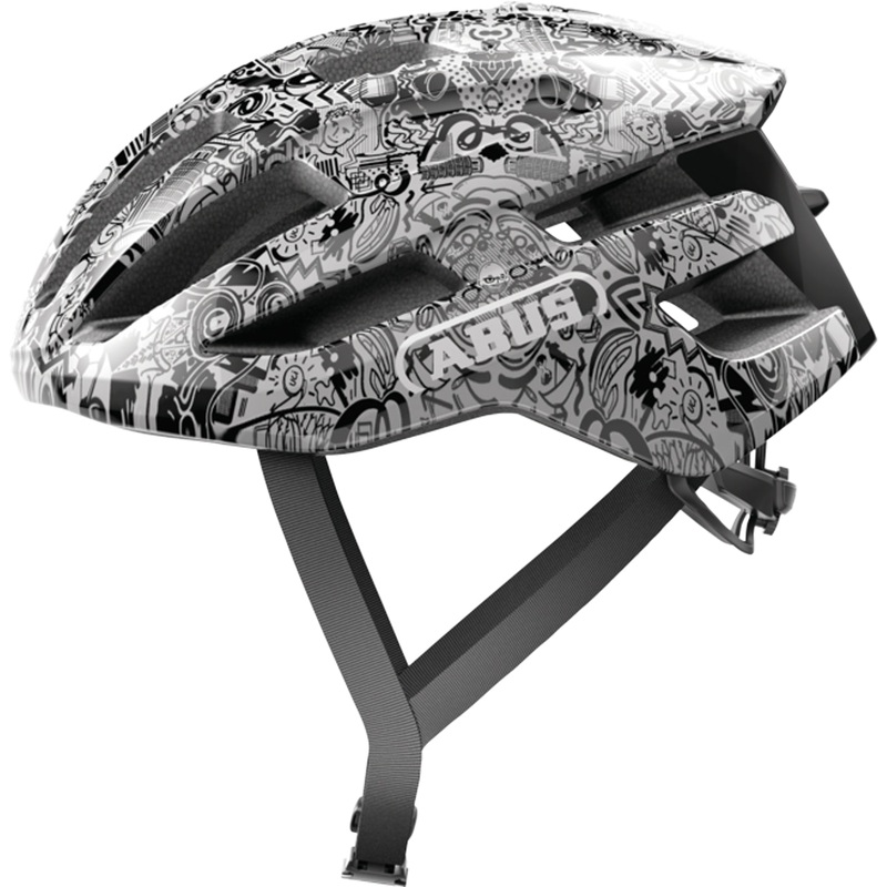 Abus Powerdome Erlkonig helmet - White black