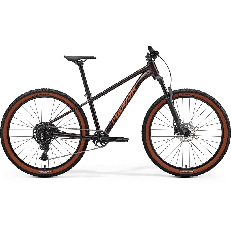 Merida Big.Seven 40 Hardtail Mountain Bike Metallic Black/Red