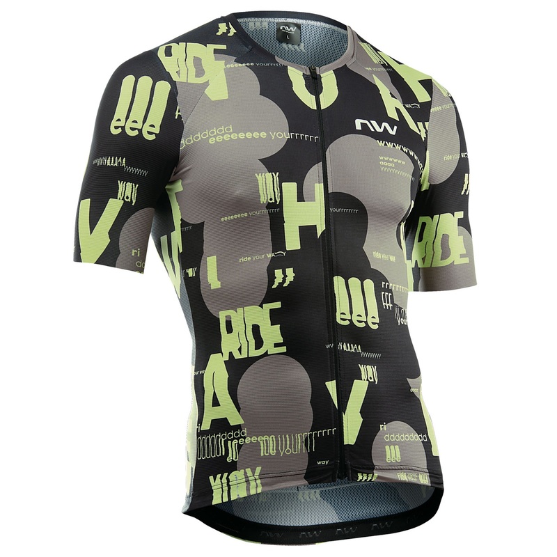 Northwave Blade Type jersey - Black Yellow