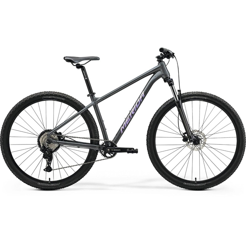 Merida Big.Nine 20 Dark Hardtail Mountain Bike Dark Grey/Purple