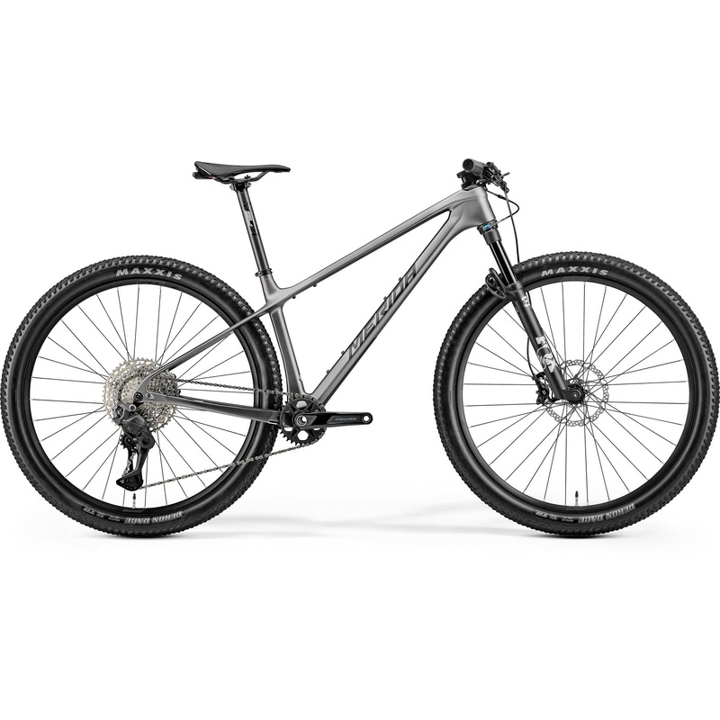 Merida Big.Nine 7000 Cross-Country Bike Black/Red/Warm Slate Grey