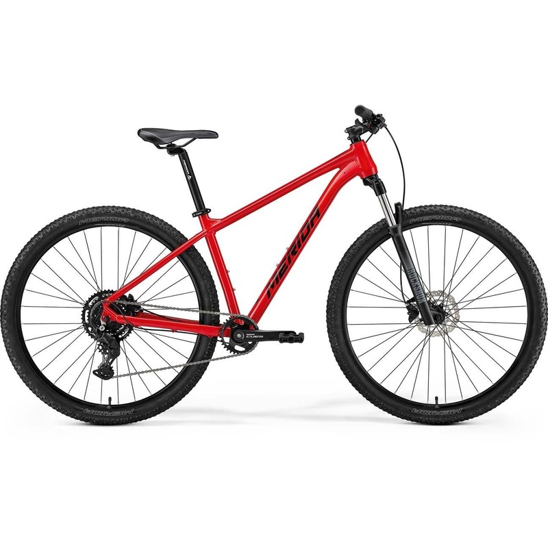 Merida Big.Nine 80 Hardtail Mountain Bike Dark Red/Black