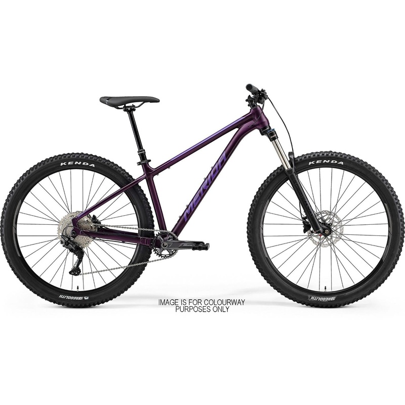Merida Big Trail 400 Mountain Bike Silk Dark Purple/Silver Purple
