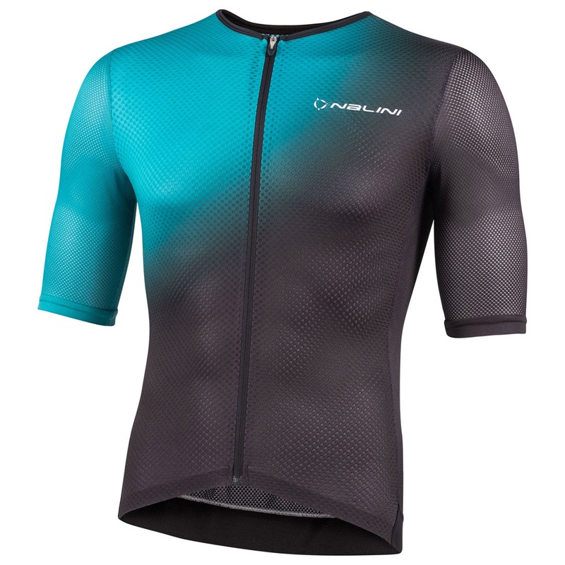 Nalini Mesh jersey - Black light blue