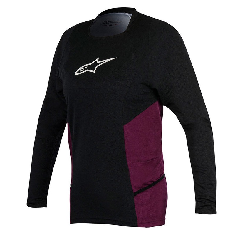 Alpinestars Drop 2 Woman LS Jersey - Black Purple