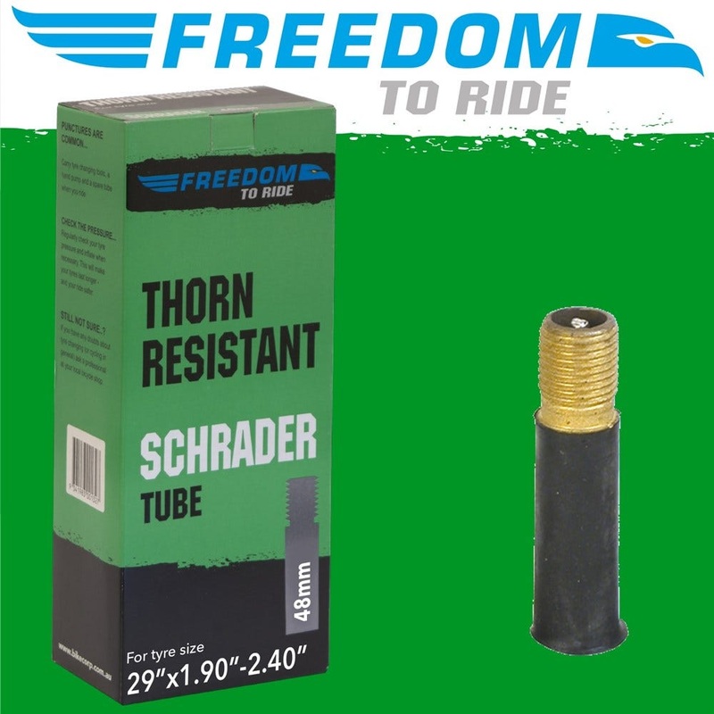 Freedom To Ride Schrader Valve Thorn Resistant Tube 29 x 1.9-2.35 48mm