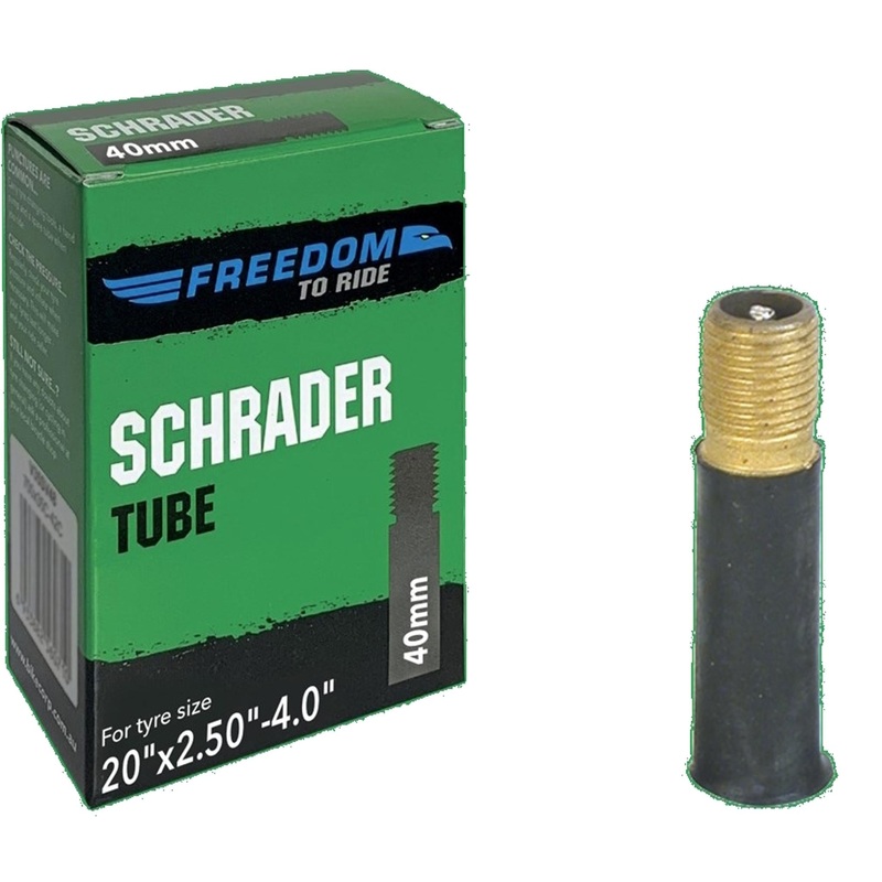 Freedom To Ride Schrader Valve Tube 20x2.50/4.0'' 48mm