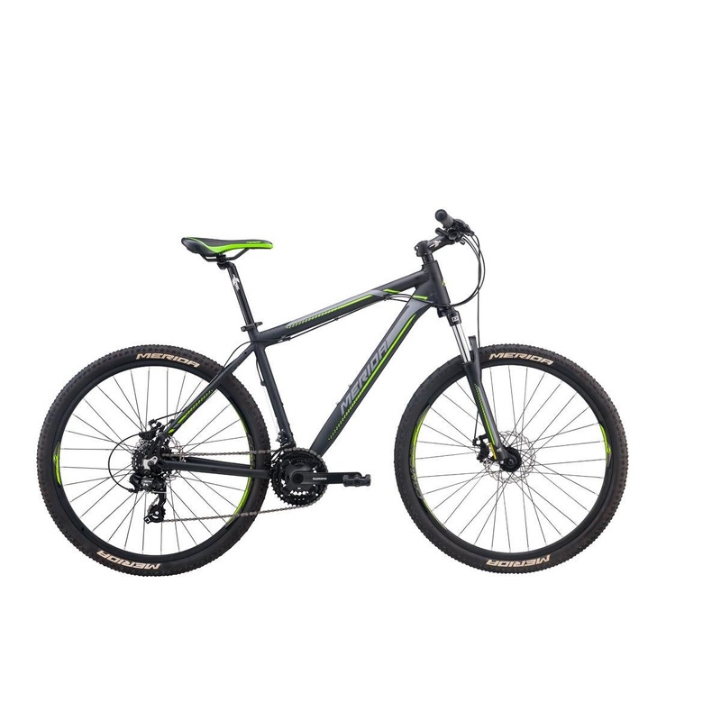 Merida Big Seven 10 MD Mountain Bike Black/Silver/Green (2020)