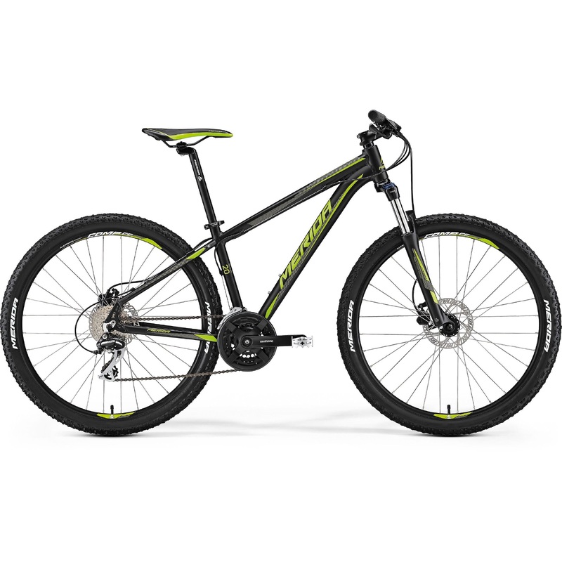 Merida Big Seven 20-Disc Mountain Bike Black/Green (2017)