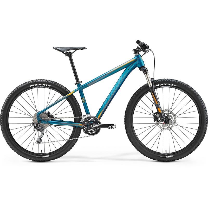 Merida Big Seven 300 Mountain Bike Matt Blue/Orange (2017)