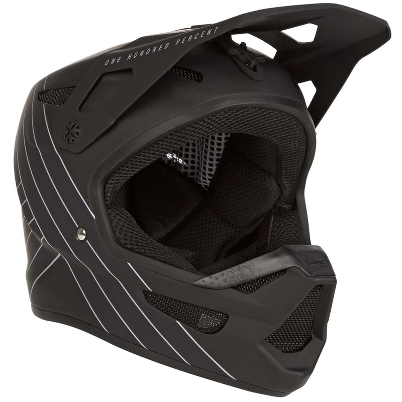 100% Status helmet - Black