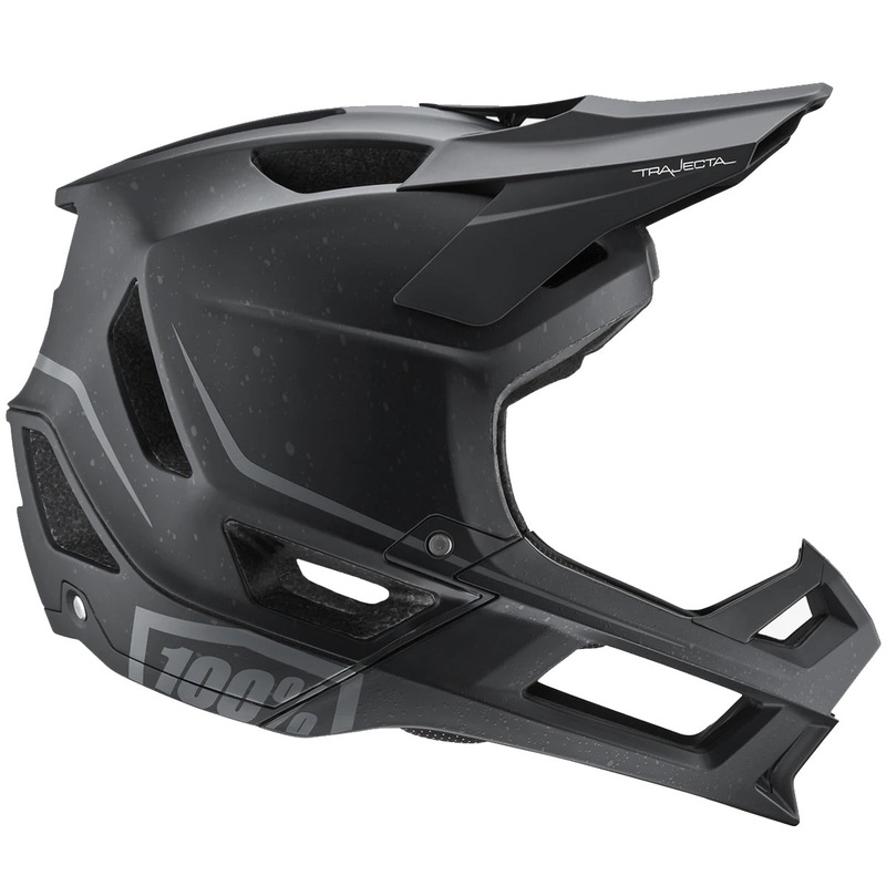 100% Trajecta w/Fidlock helmet - Black