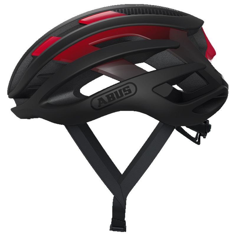 Abus Airbreaker helmet - Black red