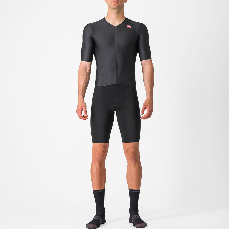 Castelli Free Sanremo Ultra Speedsuit skinsuit - Black