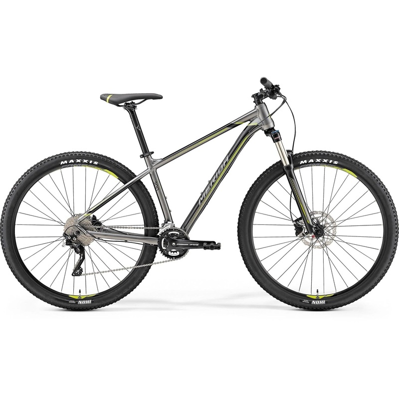 Merida Big Nine 300 Mountain Bike Anthracite/Green/Black