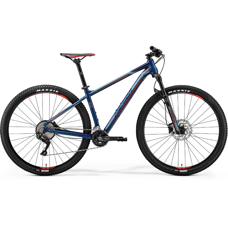 Merida Big Nine 500 Petrol/Red/Grey