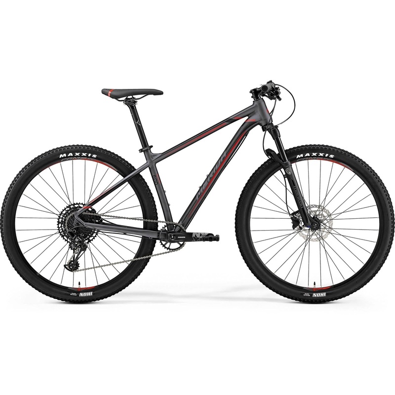 Merida Big Nine 600 Mountain Bike Dark Silver/Black/Red