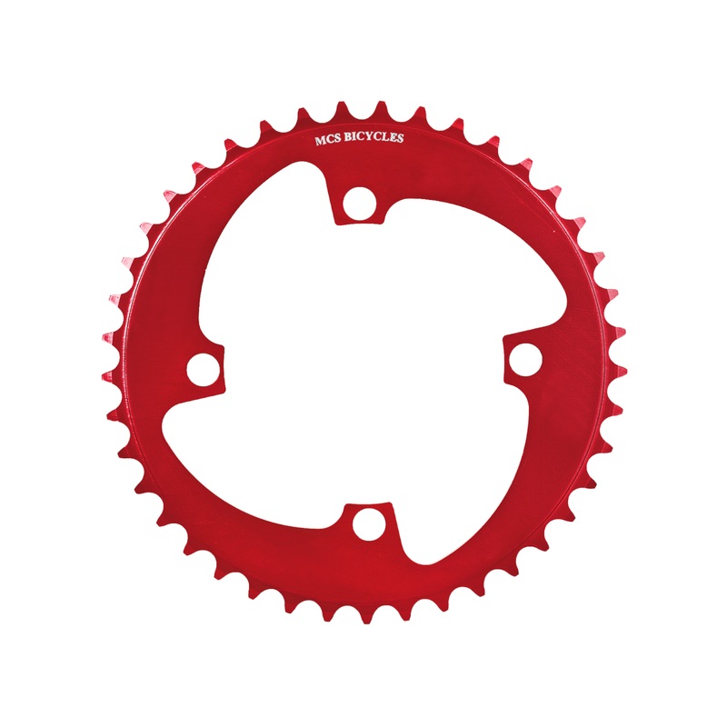 MCS 4-Hole BMX Chainring 39T Red