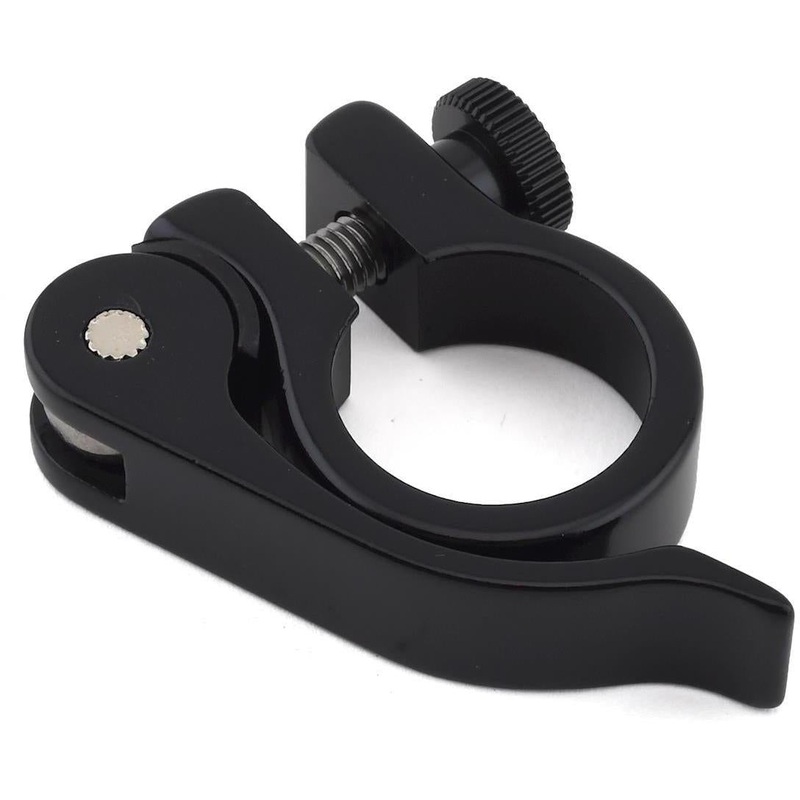 MCS Quick Release Seat Post Clamp 25.4mm Black