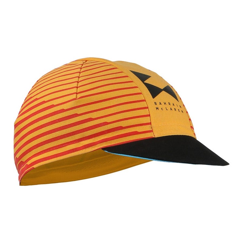 Merida Bahrain McLaren Cycling Cap Orange/Black
